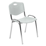 Посетителски стол ISO PLASTIC CHROME - ChairPro