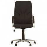 Директорски стол Manager steel - естествена кожа - ChairPro