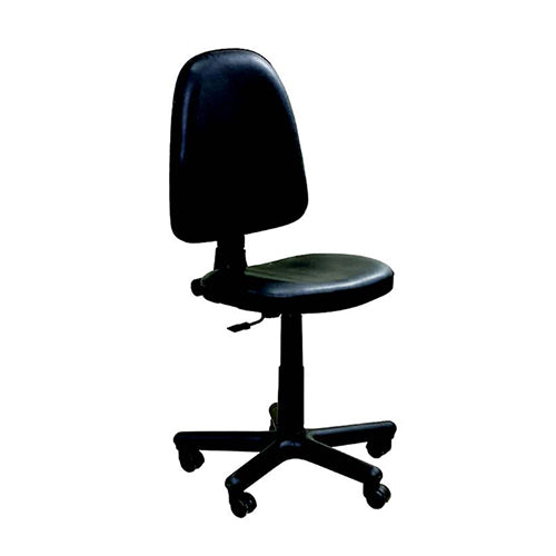 Офис стол PRESTIGE - черен, еко кожа - ChairPro