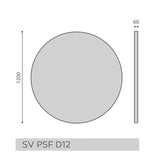 Висящ кръгъл акустичен панел Selva Sky D 12 - ChairPro