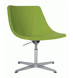 Посетителски офис стол Soft Cross - зелен, еко кожа /мостра/ - ChairPro