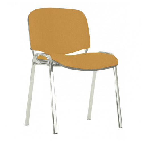 Посетителски стол ISO CHROME - еко кожа - ChairPro